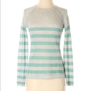 🤩 $5 SALE 🤩 CONVERSE Gray Turquoise Striped